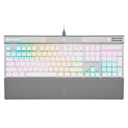 [CH-910951A-NA] Teclado Corsair K70 Rgb Pro/ Óptico-mecÁnico/ Led Rgb Retroiluminado /corsair Opx/blanco/ Teclas