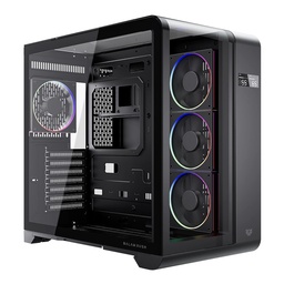 [BR-941594-1] Gabinete Gamer Balam Rush Tank Expert Curve 7400 / Media Torre / Atx - M-atx - Itx / Cristal