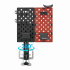 [766623462518-M] Organizador Gaming Manhattan Perforado P/escritorio 462518