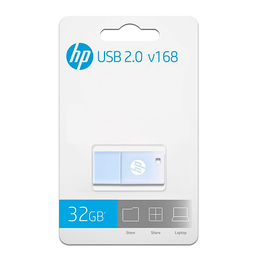 [751492781891-H] Memoria Usb Hp 32gb Flash 2.0 Azul Hpfd168b-32