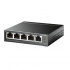 [840030708527-T] Tp-link Switch Smart Gb 5 Ptos Con Poe+de 4 Ptos/tl-sg105mpe