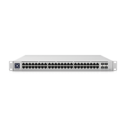[USW-ENTERPRISE-48-POE] Unifi Switch Enterprise Administrable Capa 3, 48 Puertos 2.5gbe Rj45 Poe+, 4 Puertos 10g Sfp+, 720w, Con Pantalla Táctil De 1.3"