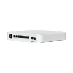 [USW-PRO-8-POE] Switch Unifi Pro 8 Poe Administrable Capa 3, 8 Puertos Gbe / (6) Puertos Poe+ Af/at Y (2) Puertos Poe++ 802.3bt / (2) Puertos Sfp+ 10g / 120w De Presupuesto Poe