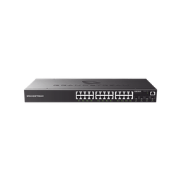 [GWN7803P-1] Switch Gigabit Poe+ Administrable / 24 Puertos 10/100/1000 Mbps + 4 Puertos Sfp Uplink / Hasta 360w / Compatible Con Gwn Cloud.