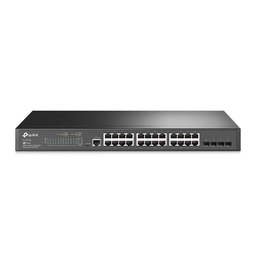 [TL-SG3428] Switch Omada Sdn Administrable / 24 Puertos Gigabit Y 4 Puertos Sfp / Funciones Sflow, Qinq Y Qos / Administración Centralizada Omada