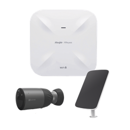 [RGRAP6260(G)/BC1C/PS] Kit De Cámaras Wi-fi  Con Access Point/ Incluye 1 Cámara De Batería  Cs-bc1c / 1 Pane Solar Mod. Cs-cmt-solarpanel-c / 1 Access Point Rg-rap6260(g)