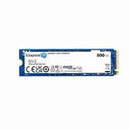 [740617344806-K] Unidad Ssd Kingston Nv3 500g M.2 2280 Nvme 6000mb/s (snv3s/500g)