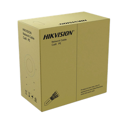 [DS-1LN6OUTPE] Bobina De Cable Utp 305 Mts / Cat 6 (24 Awg) / Color Negro / Uso En Exterior / 100% Cobre / Aplicaciones De Cctv Y Redes De Datos