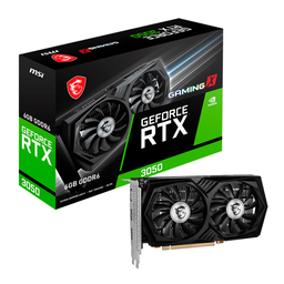 [G3050GX6] Tarjeta De Video Msi Geforce Rtx 3050 Gaming X 6g