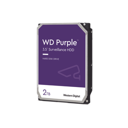 [WD23PURZ-1] Disco Duro Purple De 2tb / 3 AÑos De GarantÍa / Para Videovigilancia