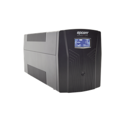 [EPU1200LCD] Ups De 1200va/720w / Topología Línea Interactiva / Entrada Y Salida 120 Vca / Clavija Nema 5-15p / 6 Tomas Nema 5-15r