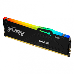 [740617328585-K-1] Memoria Ddr5 Kingston Furybeast Rgb 16gb 5600mhz Dimm(kf556c40bba-16)