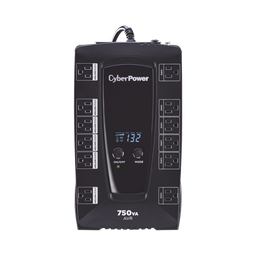 [AVRG750LCD] Ups De 750 Va/450 W, Topología Línea Interactiva, Entrada 120 Vca Nema 5-15p, Tipo Gabinete Compacto, Con 12 Tomas Nema 5-15r