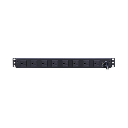 [PDU15B8R] Pdu Básico Para Distribución De Energía, Con 8 Tomas Nema 5-15r Traseras, 1ur, 15 Amp, 120 Vca