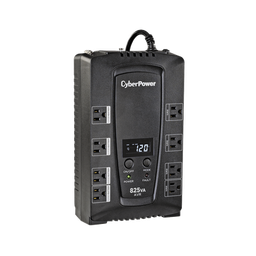 [CP825AVRLCDA-1] Ups De 825 Va/450 W, Topología Línea Interactiva, Entrada 120 Vca Nema 5-15p, Tipo Gabinete Compacto, Con 8 Tomas Nema 5-15r