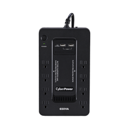 [SX650U-1] Ups De 650 Va/390 W, Topología Standby Con Modo Ahorrador Eco, Entrada 120 Vca Nema 5-15p, Con 8 Tomas Nema 5-15r