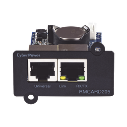 [RMCARD205] Tarjeta De Administración Remota Para Ups Cyberpower Modelos Pr, Ol Y Or Hasta 5 Kva Y Pdus Con Tarjeta De Expansión