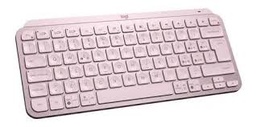 [097855169648-L-1] Teclado Logitech Mx Keys Mini Iluminado Bt 10mt Rose (920-010478)
