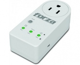 [FVP-1201B] Protector De Voltaje Forza Fvp-1201b Blanco, 900j/1800w, 1 Sld, Giro De 350 Grados,