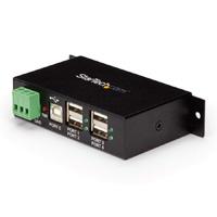 [ST4200USBM] Adaptador Concentrador Hub Usb 2.0 De 4 Puertos Reforzado Industrial Con Alimentacion - Startech.com