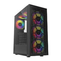 [BR-935982-1] Gabinete Balam Rush Dragonfly Mesh Gm740 / Media Torre / Atx, Micro Atx, Mini Itx / Ventilador Rgb /