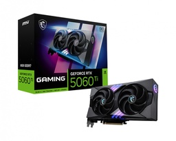 [GEFORCE RTX 5060 TI 8G GAMING OC] Tarjeta de Video MSI NVIDIA GeForce RTX 5060 Ti 8G GAMING OC, 8GB 128-bit GDDR7, PCI Express x16 5.0