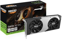 [N50702-12D7X-195064N] Gpu Inno3d Geforce Rtx 5070 Twin X2 Oc