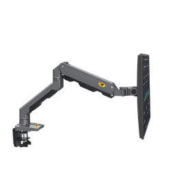 [G60NB] Montaje De Escritorio Articulado Para Monitores De  27-45" / Soporta Hasta 15 Kg / Vesa 75 X 75 / 100 X 100 / Acero / Giro: 360°