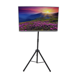 [EPB036EC] Trípode Portátil Con Soporte De Piso Para Monitores De 32 A 65" / Vesa 600 X 400 / Acero / Montaje De 65 Cm A 1 Mt