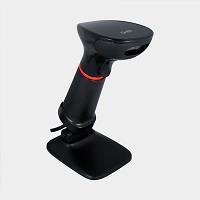 [GS2DB2] Lector De Codigos De Barra Ghia Gs2db2 / 2d / Led Rojo / Usb / Con Base / Qr / Negro