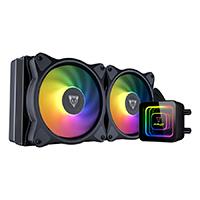 [OEL240] Enfriamiento Liquido Ocelot Gaming Oel240 / 240mm / Argb / 70 Cfm / 1800 Rpm / 32 Db / Intel Y Amd /