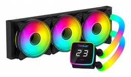 [OEL360] Enfriamiento Liquido Ocelot Gaming Oel360 / 360mm / Argb / 70 Cfm / 1800 Rpm / 32 Db / Intel Y Amd /