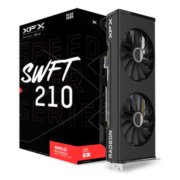 [RX-77TSWFTFP] Tarjeta De Video Xfx Amd Radeon Rx 7700 Xt Speedster Swft 210 Dual Fan / 12gb/ Gddr6/ Pcie 4.0/192