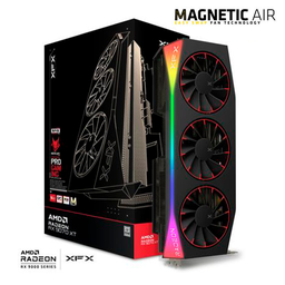 [RX-97TMARGB9] Tarjeta De Video Xfx Mercury Rx 9070 Xt Magnetic Air/ Rgb/16gb/ Gddr6/ Pcie 5.0/256 Bit/gama Alta