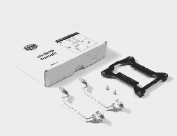 [Dim-603005420-GP] Cooler Master Kit Bracket de Retención para Intel S-1700, Negro