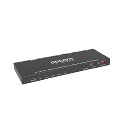 [EPC-B14SA] Splitter Hdmi 1x4 | 1 Entrada A 4 Salidas (simultaneas) | 4k@60hz | Extractor De Audio | Down Scaler | Hdr  4:4:4 | Edid | 18gbps