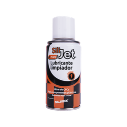 [SILIJET-E-PLUS] Limpiador Lubricante En Aerosol Dieléctrico,  Protege Mecanismos, Circuitos, Sensores, Ventiladores, 170 Ml.