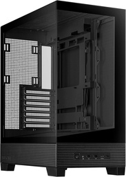 [A31 TG BLACK] Gabinete Asus a31 Tg Black M-atx Cristal Templado/2xusb-c/negro