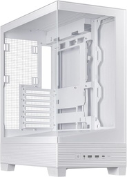 [A31 TG WHITE] Gabinete Asus A31 Tg White M-atx Cristal Templado/2xusb-c/blanco