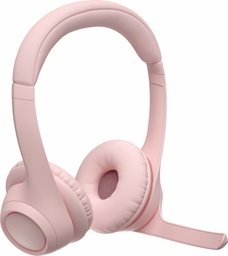 [981-001411-1] Audifonos Diadema Logitech Zone 300 Inalambricos Bluetooth Recargable Type C Rosa