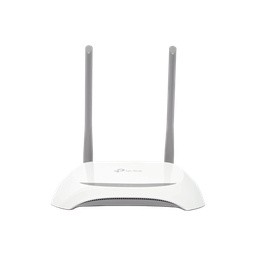 [TL-WR840N] Router Inalámbrico Wisp, 2.4 Ghz, 300 Mbps, 2 Antenas Externas Omnidireccional 5 Dbi, 4 Puertos Lan 10/100 Mbps, 1 Puerto Wan 10/100 Mbps, Control De Ancho De Banda