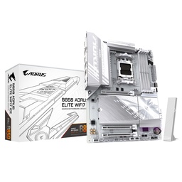 [B850 A ELITE WF7 ICE] Tarjeta Madre Gigabyte B850 A Elite Wf7 Ice / Socket Amd Am5 / Ddr5 8200 Mt/s / Wifi 7 / Bt 5.4 /