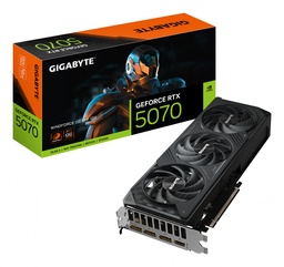 [GV-N5070WF3OC-12GD-1] Tarjeta De Video Gigabyte RTX 5070 Windforce Gv-n5070wf3oc-12gd / Rtx 5070 / 12gb Gddr7 / Pcie 5.0 / Gaming
