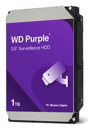[WD241PURP] Disco Duro Interno Wd Purple Pro 24tb 3.5 Escritorio Sata3 6gb/s 512mb 7200rpm 24x7 Ia Dvr Nvr Hasta