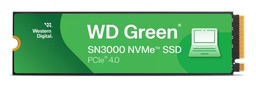 [WDS100T4G0E-00CPS0,71803790715,718037907154] Unidad De Estado Solido Ssd Interno Wd Green Sn3000 1tb M.2 2280 Nvme Pcie Gen4 X4 Lect.5000mbs