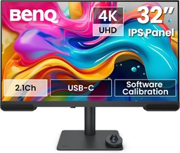 [9H.Y01LA.TBA] Monitor Benq Edicion De Video Pv3200u 3840 X 2160 31.5 Panel Ips Hdmi 2.0x3 Usb Tipoc X1 Usb Tipo