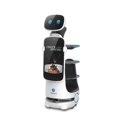 [T10LS] Robot Autonomo Para Servicio De Meseros Ubicado Por Slam (laser) / Mejora El Servicio Al Cliente / Soporta 10 Kgs Por Charola / Ideal Para Restaurantes, Cafeterias, Hospitales, Salones De Eventos, Etc...
