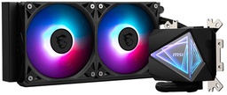 [MAG CORELIQUID I240-1] Disipador De Enfriamiento Liquido Ms Mag Coreliquid I240 / Black / 240mm / Intel ,1700, 1851 / Amd