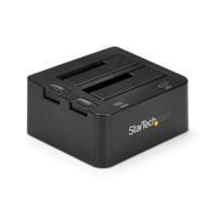 [SDOCK2U33V] Base Docking Station Usb 3.0 De 2 Bahias Sata Iii De 2.5 O 3.5 Pulgadas Para Ssd O Disco Duro Base