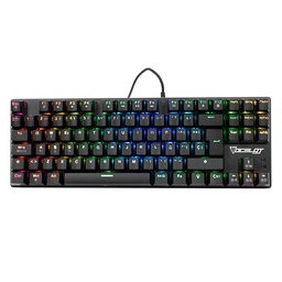 [OK-TKL2] Teclado Mecanico Ocelot Gaming Ok-tkl2 / Switch Rojo / Full Rgb / 88 Teclas / Anthigosting / Usb /